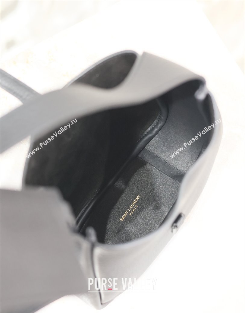 Saint Laurent LE 5 À 7 Supple Baby Mini Bag in Leather 809461 Black 2025 (YY-250924122)