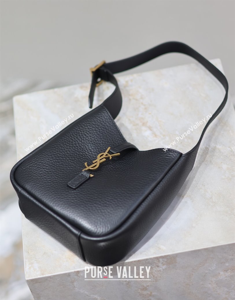 Saint Laurent LE 5 À 7 Supple Baby Mini Bag in Leather 809461 Black 2025 (YY-250924122)