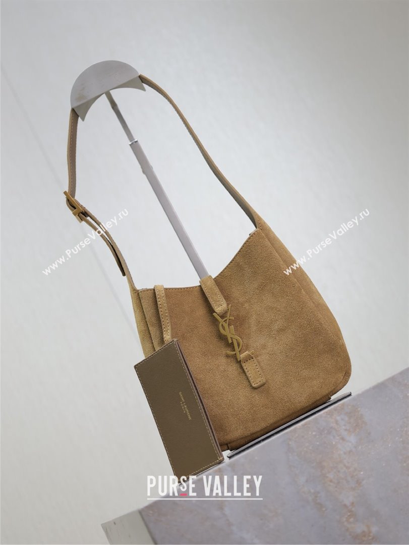 Saint Laurent LE 5 À 7 Supple Baby Mini Bag in Suede Beige 809461 2025 (YY-250924124)