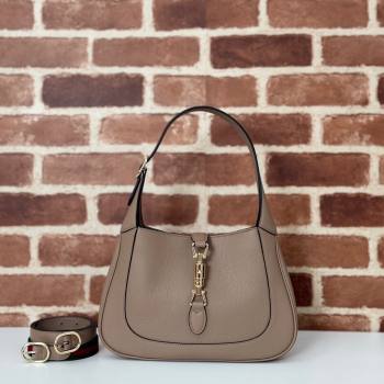 Gucci Jackie 1961 medium bag in Grainy Leather Beige 2025 810232 (DLH-250701029)