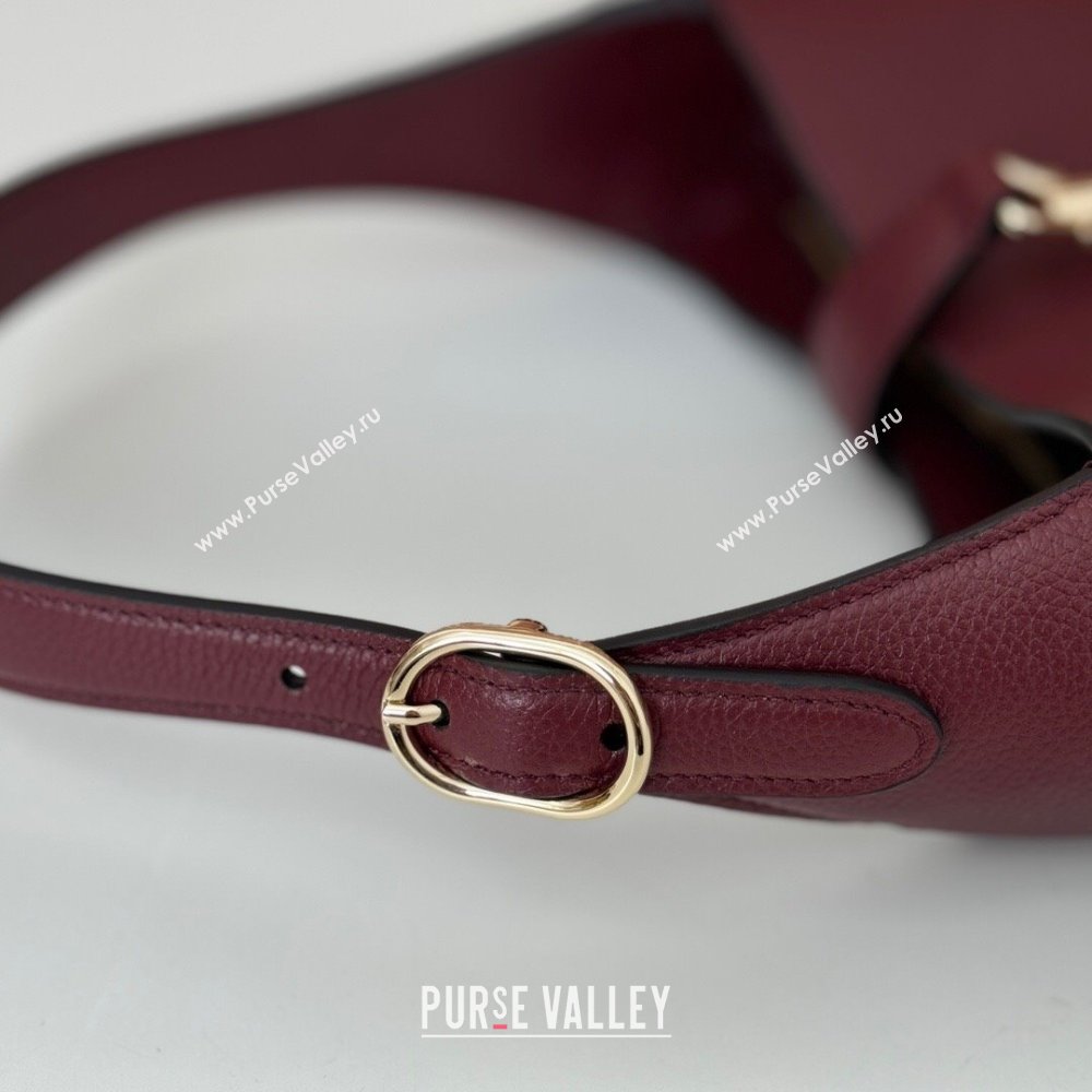 Gucci Jackie 1961 medium bag in Grainy Leather Red 2025 810232 (DLH-250701031)