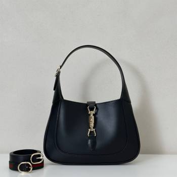 Gucci Jackie 1961 medium bag in Smooth Leather Black 2025 810232 (DLH-250701032)