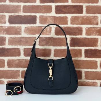Gucci Jackie 1961 medium bag in Grainy Leather Black 2025 810232 (DLH-250701033)