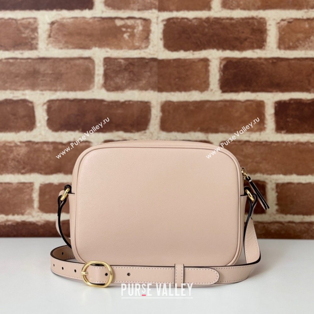 Gucci Blondie Leather Mini Shoulder Bag 820429 Light Pink 2024 (DLH-241211094)