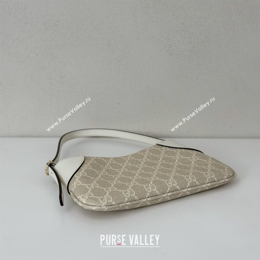 Gucci GG Canvas Emblem Mini Shoulder bag White 2026 820696 (DLH-260127079)