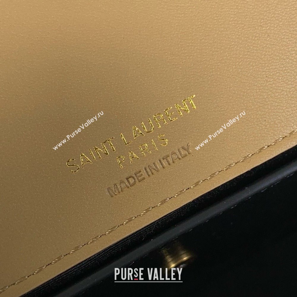 Saint Laurent Loulou Mini Bag in Matelasse Lambskin Apricot 2025 821749 (YY-250924137)