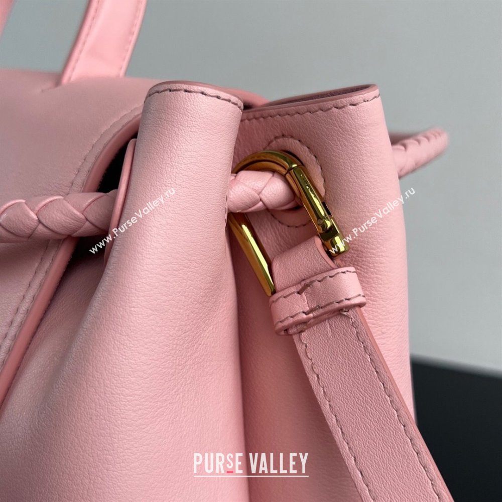 Bottega Veneta Large Ciao Ciao Top Handle Bag in Calf Leather 826195 Rose Pink 2025 (WT-250519027)