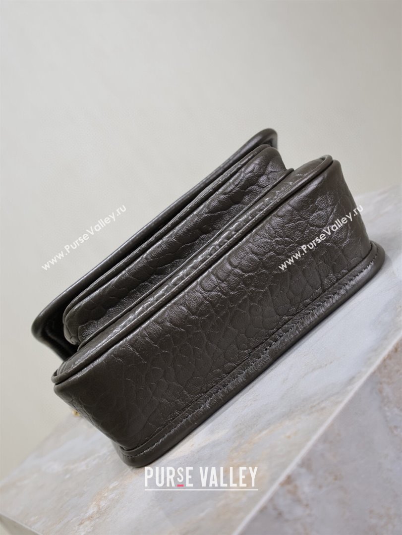 Saint Laurent Niki Mini bag in Grained Lambskin 828736 Dark Green 2025 (YY-250801131)