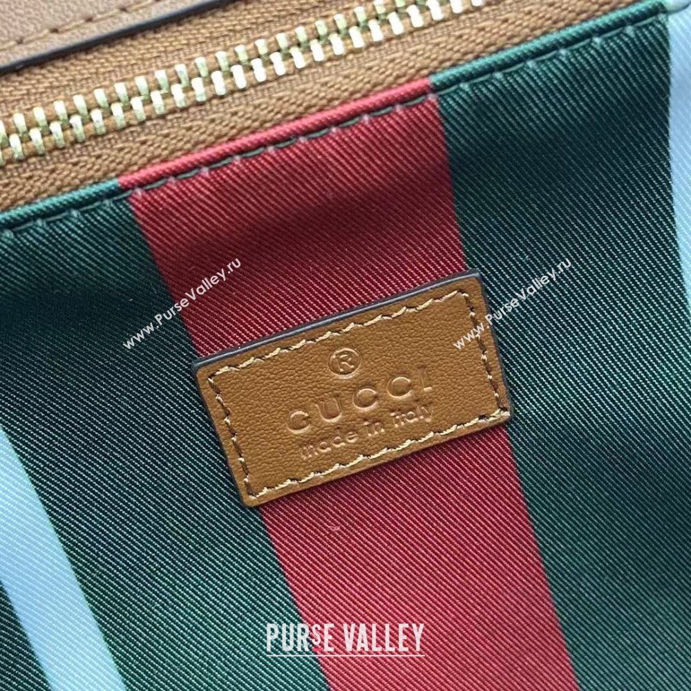 Gucci Padlock GG Canvas medium top handle bag Brown 2025 838998 (XLU-250930043)