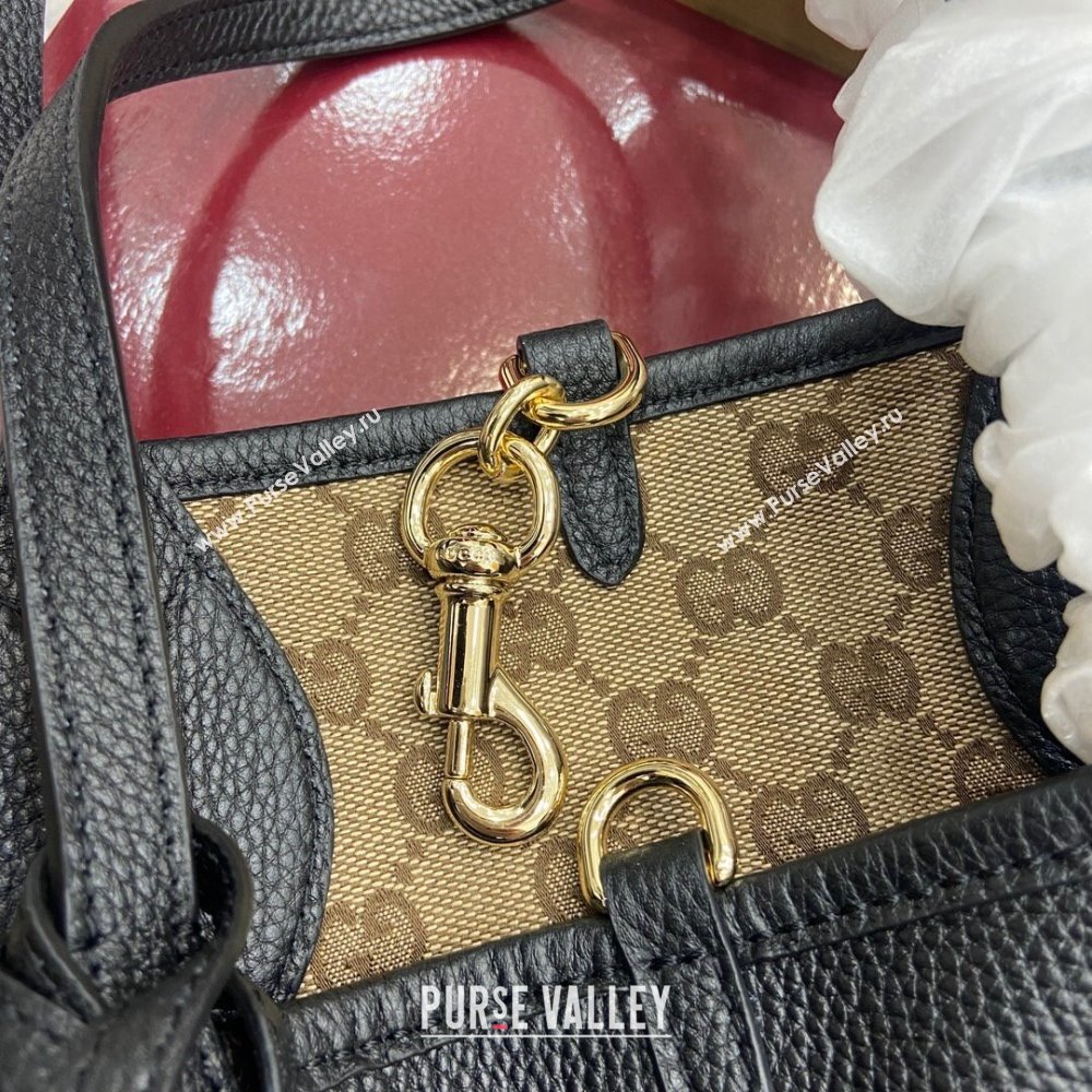 Gucci Totissima small reversible tote bag Black 2025 ‎839124 (DLH-251124131)