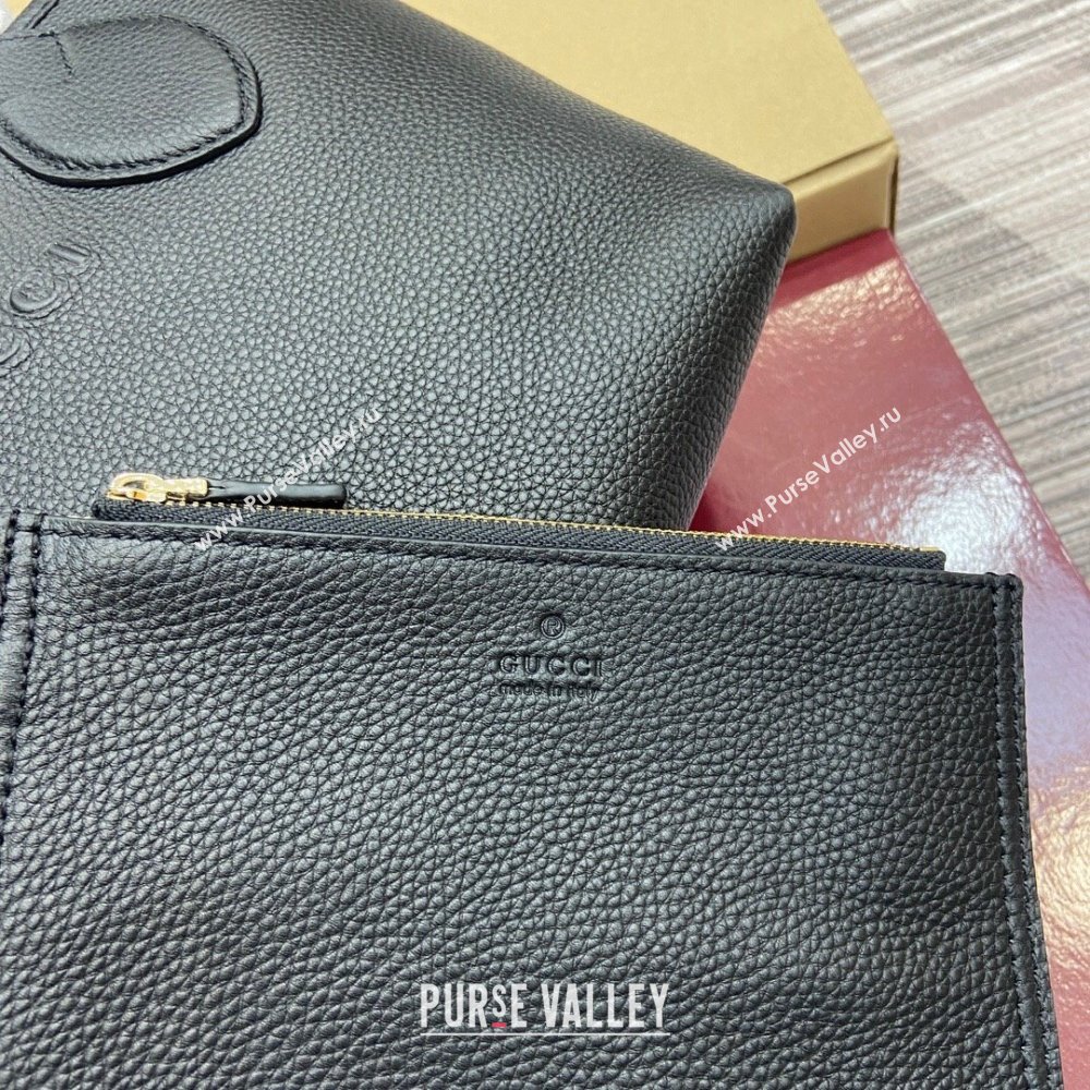 Gucci Totissima small reversible tote bag Black 2025 ‎839124 (DLH-251124131)