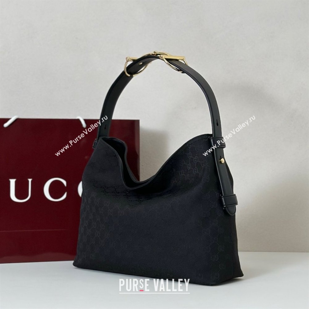 Gucci Beatrix GG Canvas medium tote bag Black 2025 850926 (DLH-251124092)