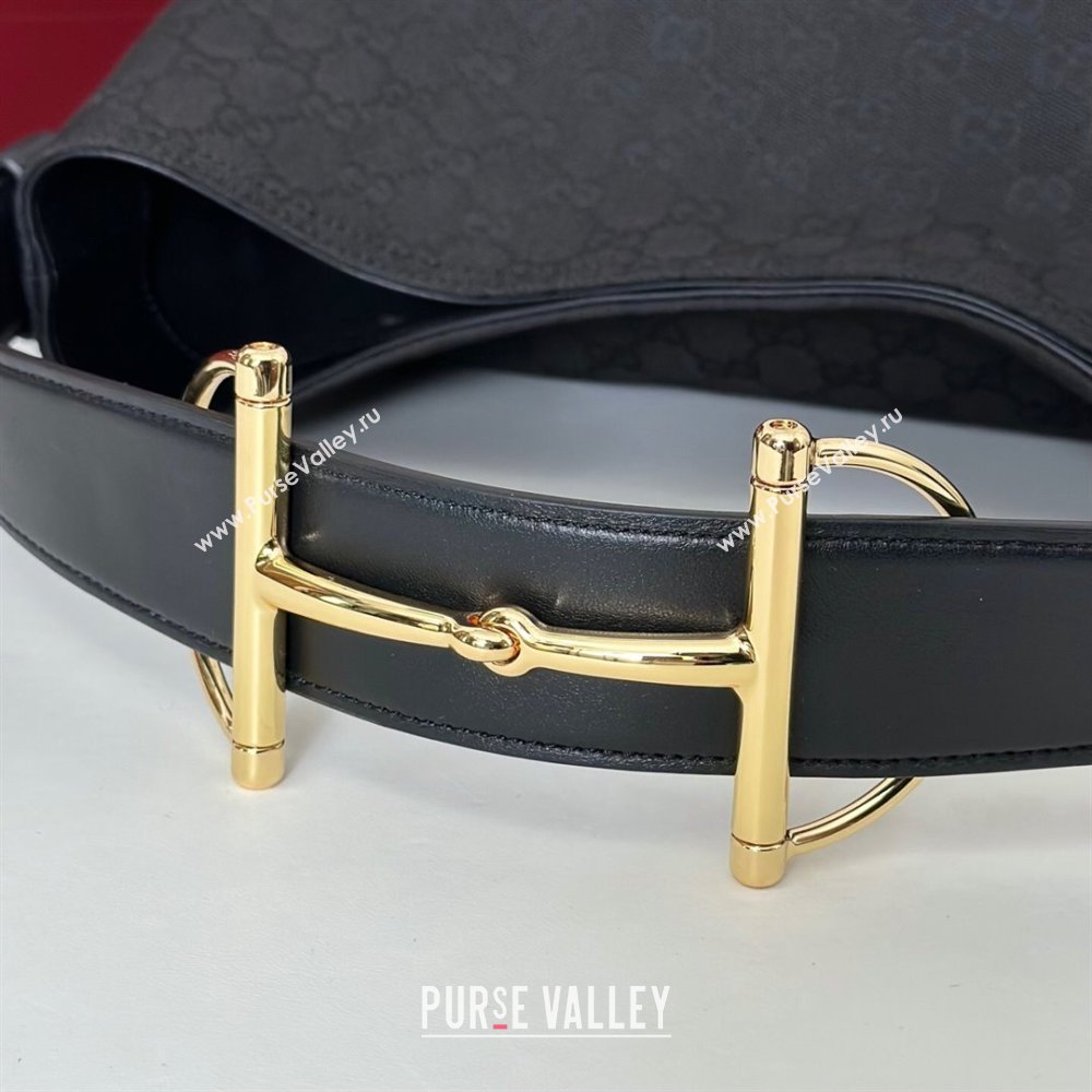 Gucci Beatrix GG Canvas medium tote bag Black 2025 850926 (DLH-251124092)