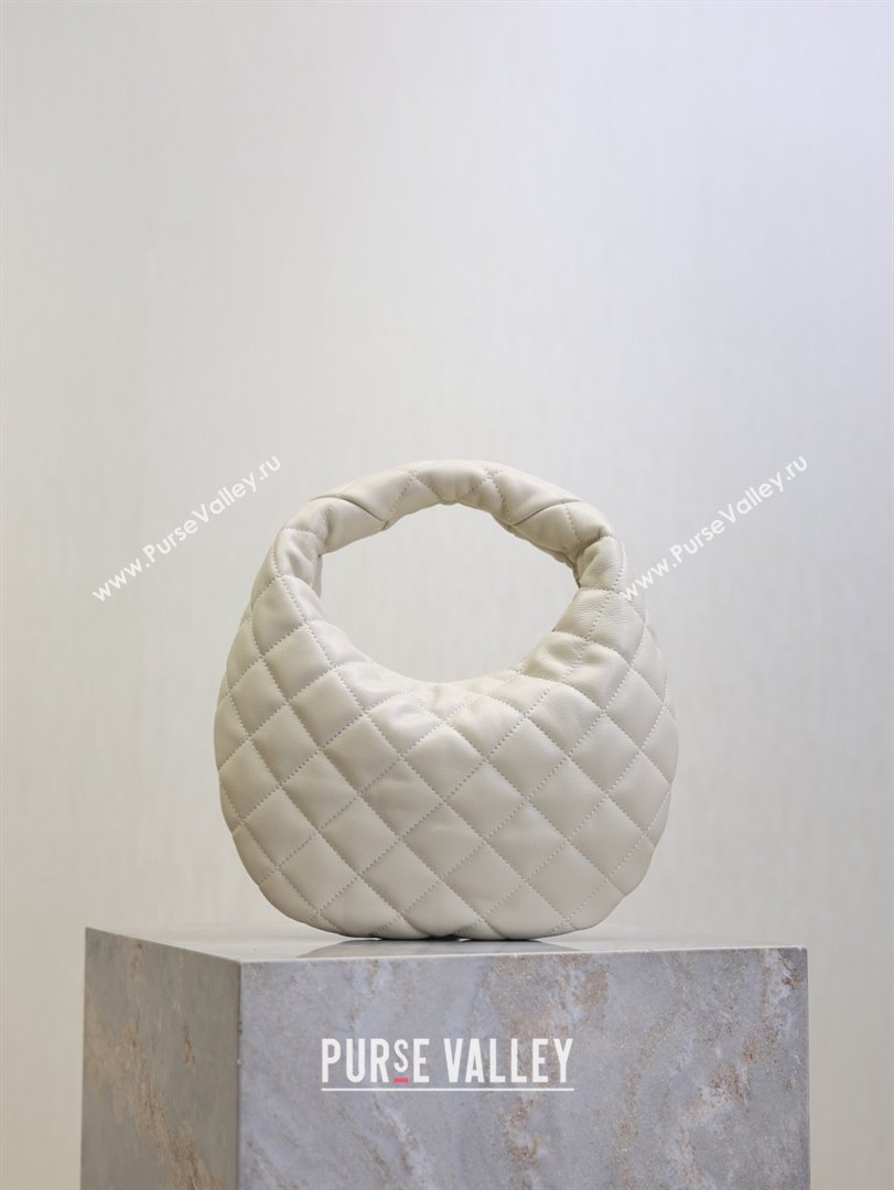 Saint Laurent Icarino Mini Bag in Quilted Nappa Leather White 2025 851689 (YY-250924063)