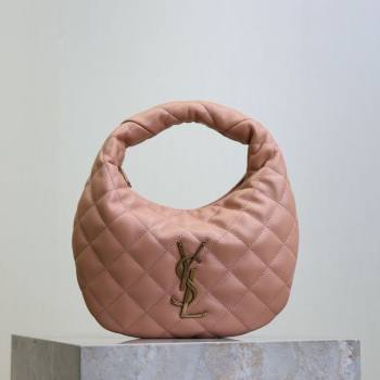 Saint Laurent Icarino Mini Bag in Quilted Nappa Leather Hortensia Pink 2025 851689 (YY-250924061)