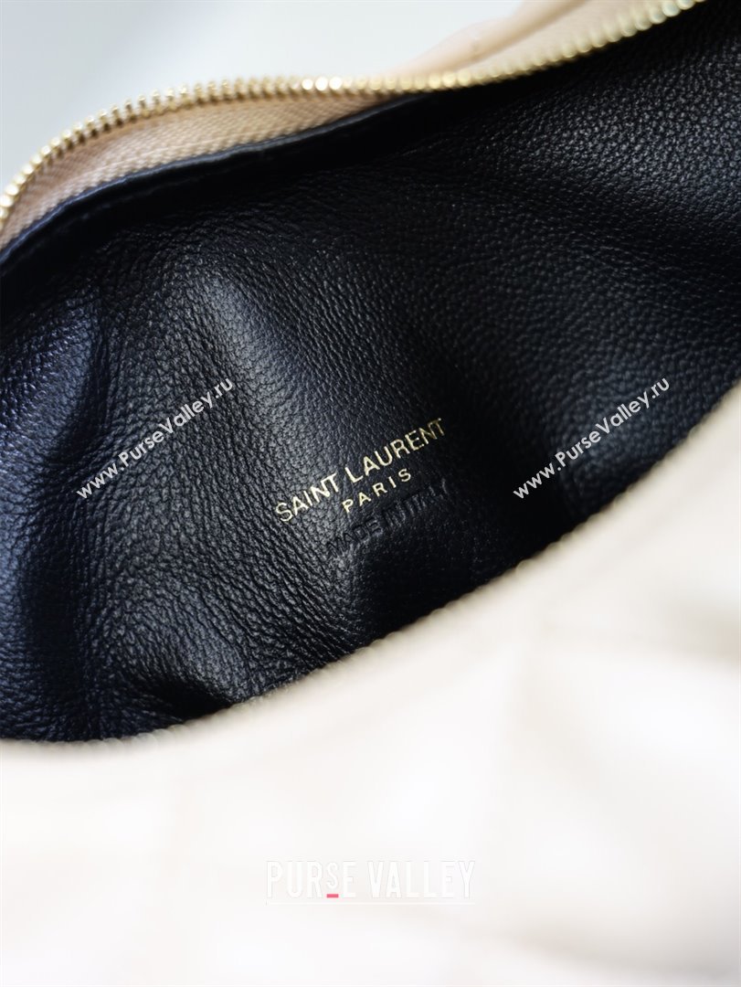 Saint Laurent Icarino Mini Bag in Quilted Nappa Leather Beige Pink 2025 851689 (YY-250924064)