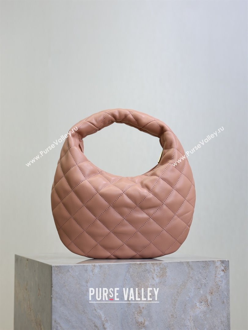Saint Laurent Icarino Mini Bag in Quilted Nappa Leather Hortensia Pink 2025 851689 (YY-250924061)