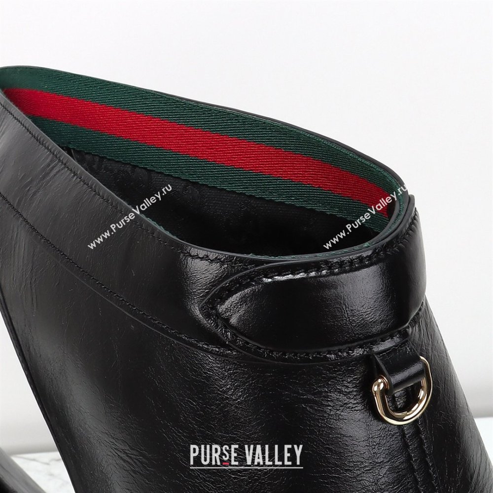 Gucci Giglio Large Tote Bag in Glossy Leather 853971 Black 2026 (DLH-260127087)