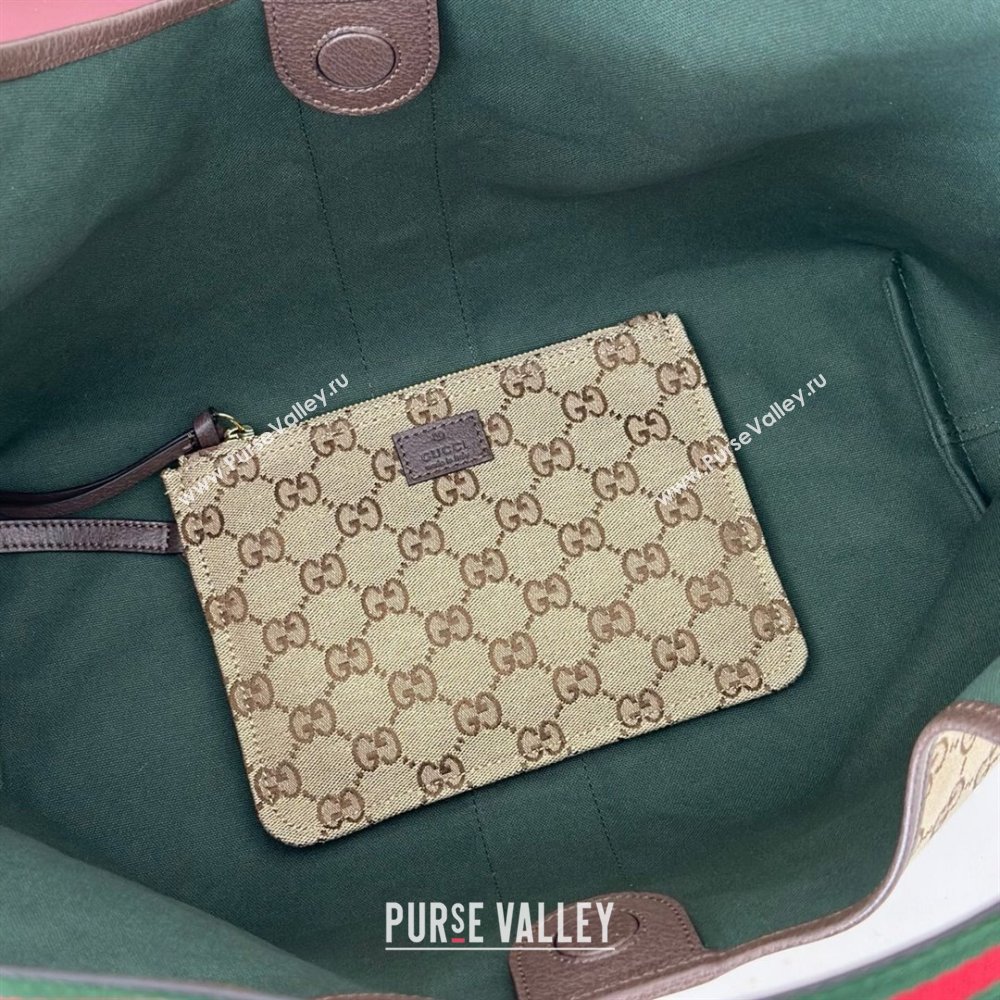Gucci Giglio Large Tote Bag in GG Canvas 853971 Beige 2025 (DLH-251124070)