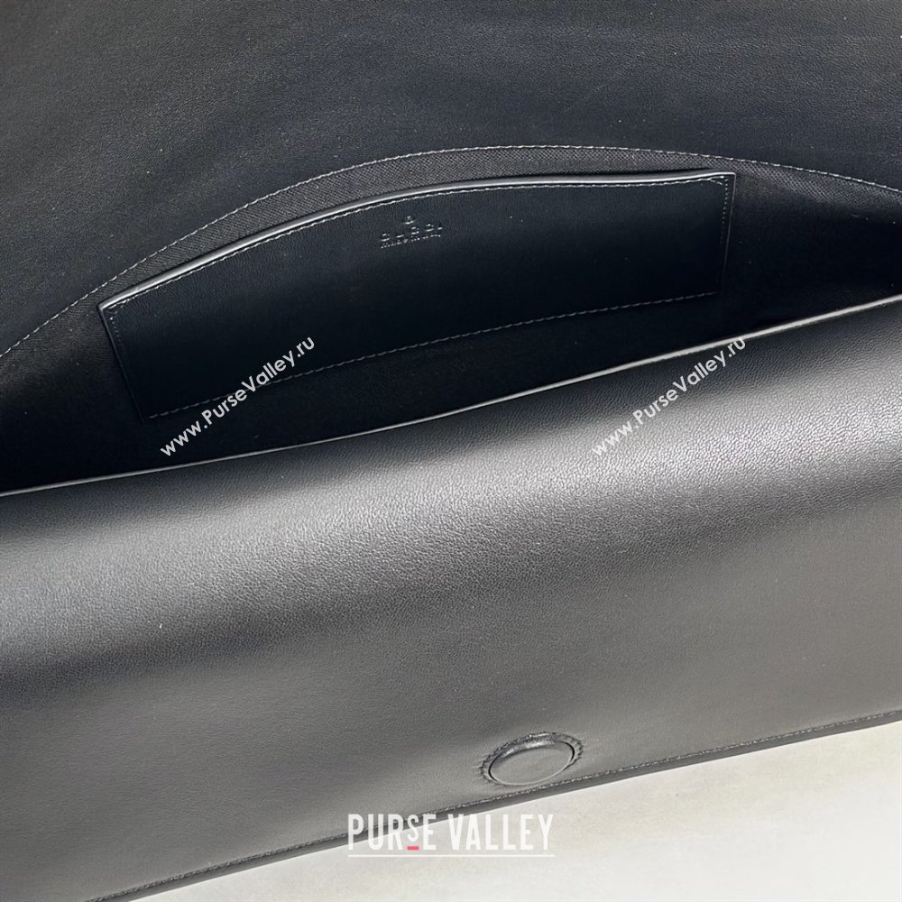 Gucci Large shoulder bag with chain in GG Leather Black 2026 857362 (DLH-260127099)