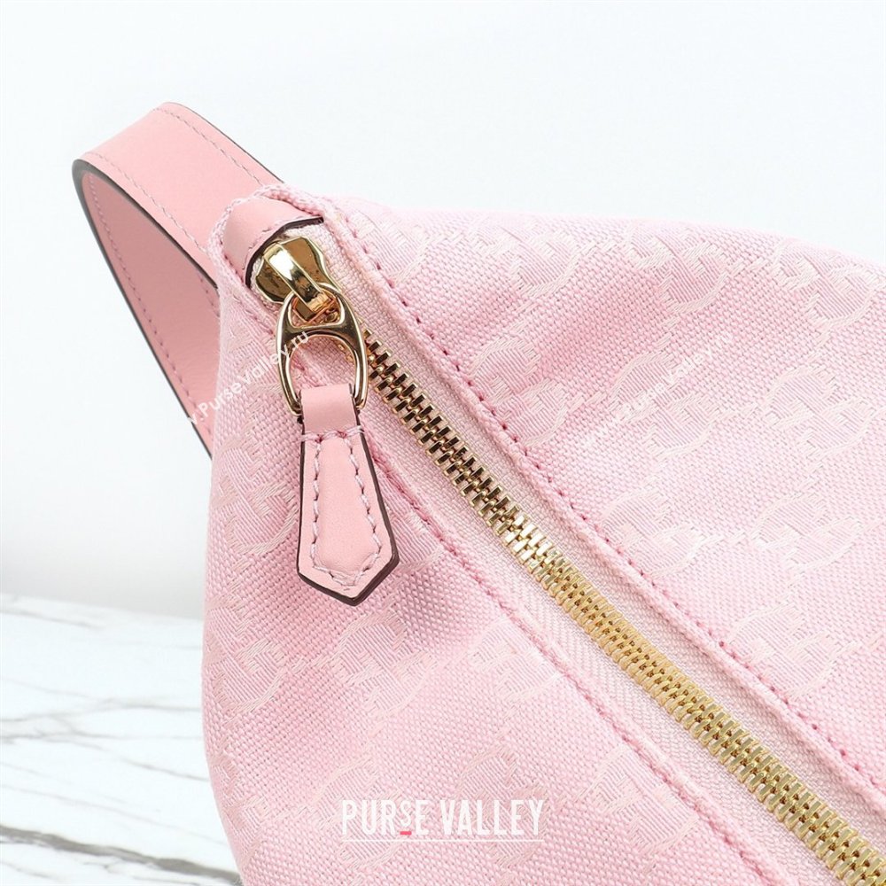 Gucci Vanity medium top handle bag in GG Canvas Pink 2026 857799 (DLH-260128019)