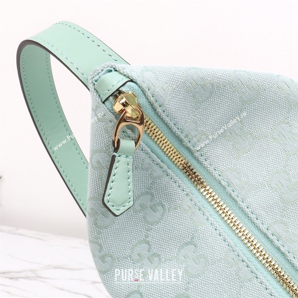 Gucci Vanity medium top handle bag in GG Canvas Icy Blue 2026 857799 (DLH-260128018)