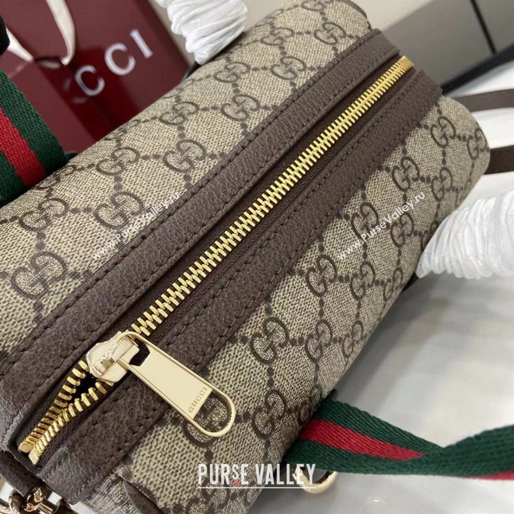 Gucci Mini GG Canvas handbag Beige/Brown 2025 859975 (XLU-250807086)
