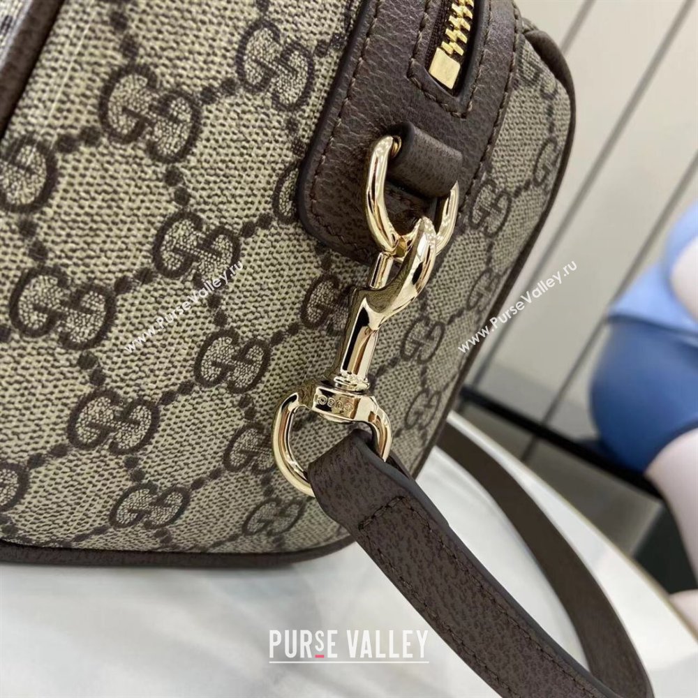 Gucci Mini GG Canvas handbag Beige/Brown 2025 859975 (XLU-250807086)