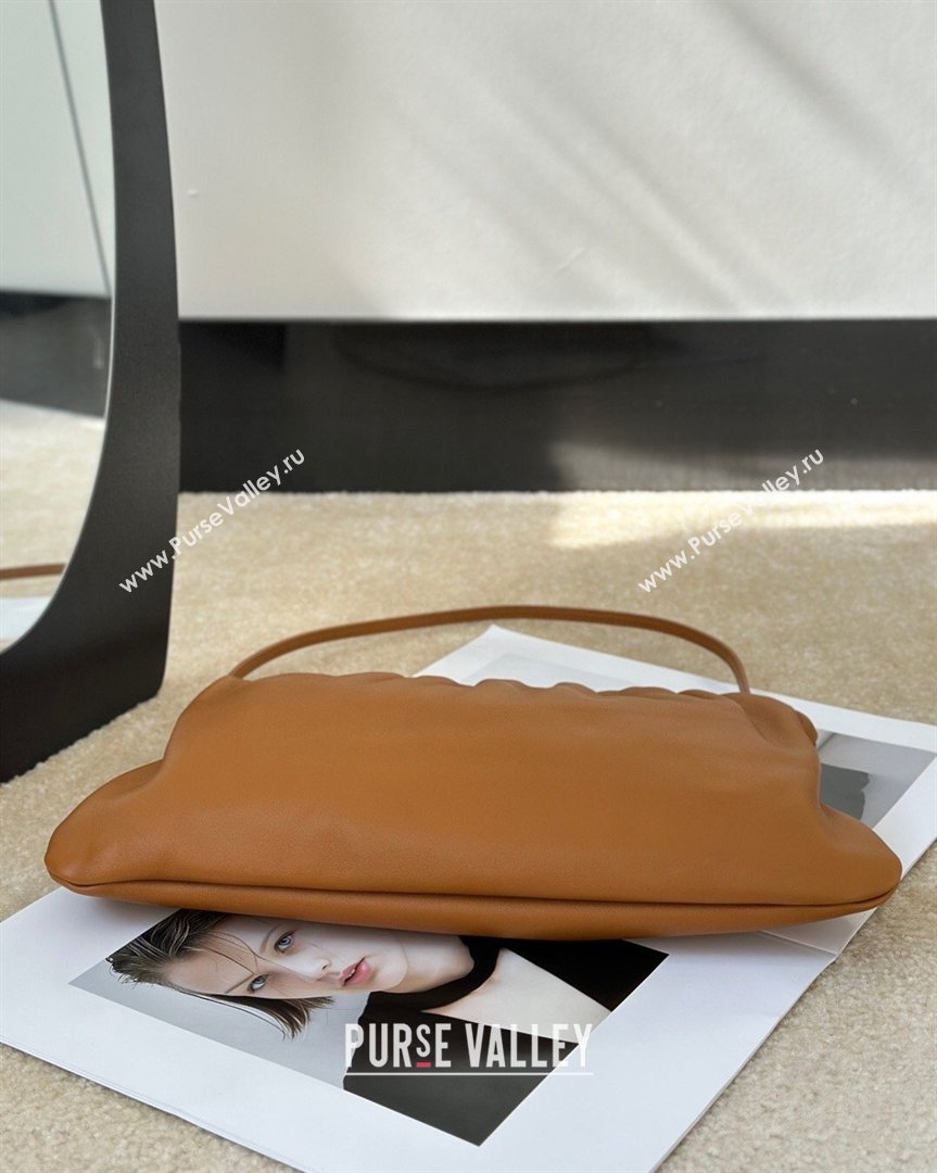 The Row Large Bourse Shoulder Bag in Nappa Leather Yellow 2026 8833 (CL-260410058)