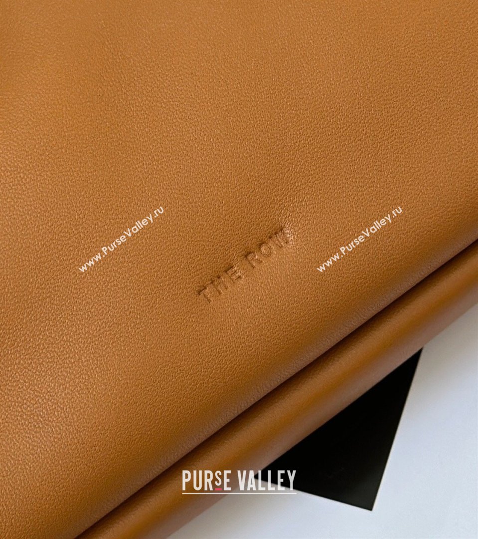 The Row Large Bourse Shoulder Bag in Nappa Leather Yellow 2026 8833 (CL-260410058)