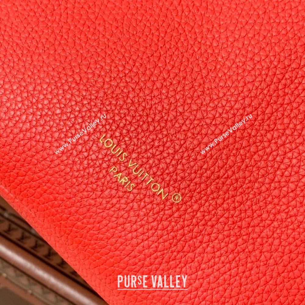 Louis Vuitton LV x TM Neverfull Inside Out BB Tote Bag in Blue Cherry Monogram Denim 2025 M14997 (KI-250702014)