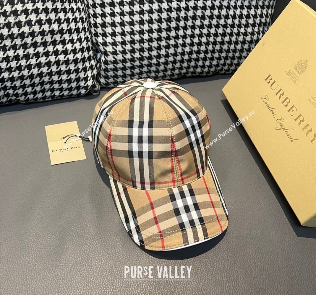 Burberry Baseball Hat Beige 2023 1206 (XMN-231206036)