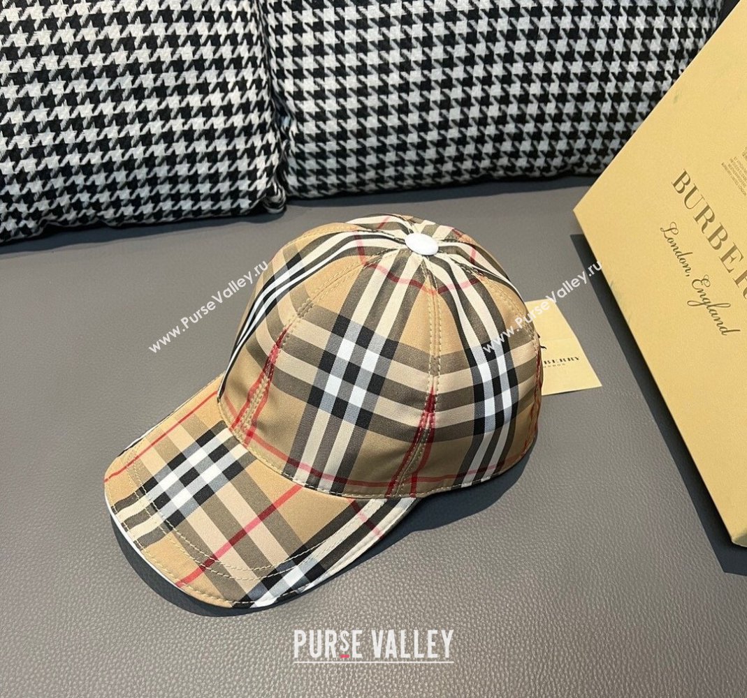 Burberry Baseball Hat Beige 2023 1206 (XMN-231206036)