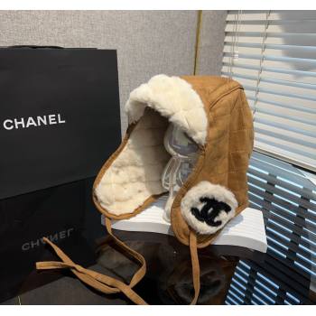 Chanel Wool Chapka Hat Brown 2023 1206 (MAO-231206046)