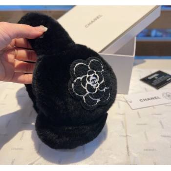 Chanel Snow Earmuff Winter Warm Black 2023 (XMN-231206009)