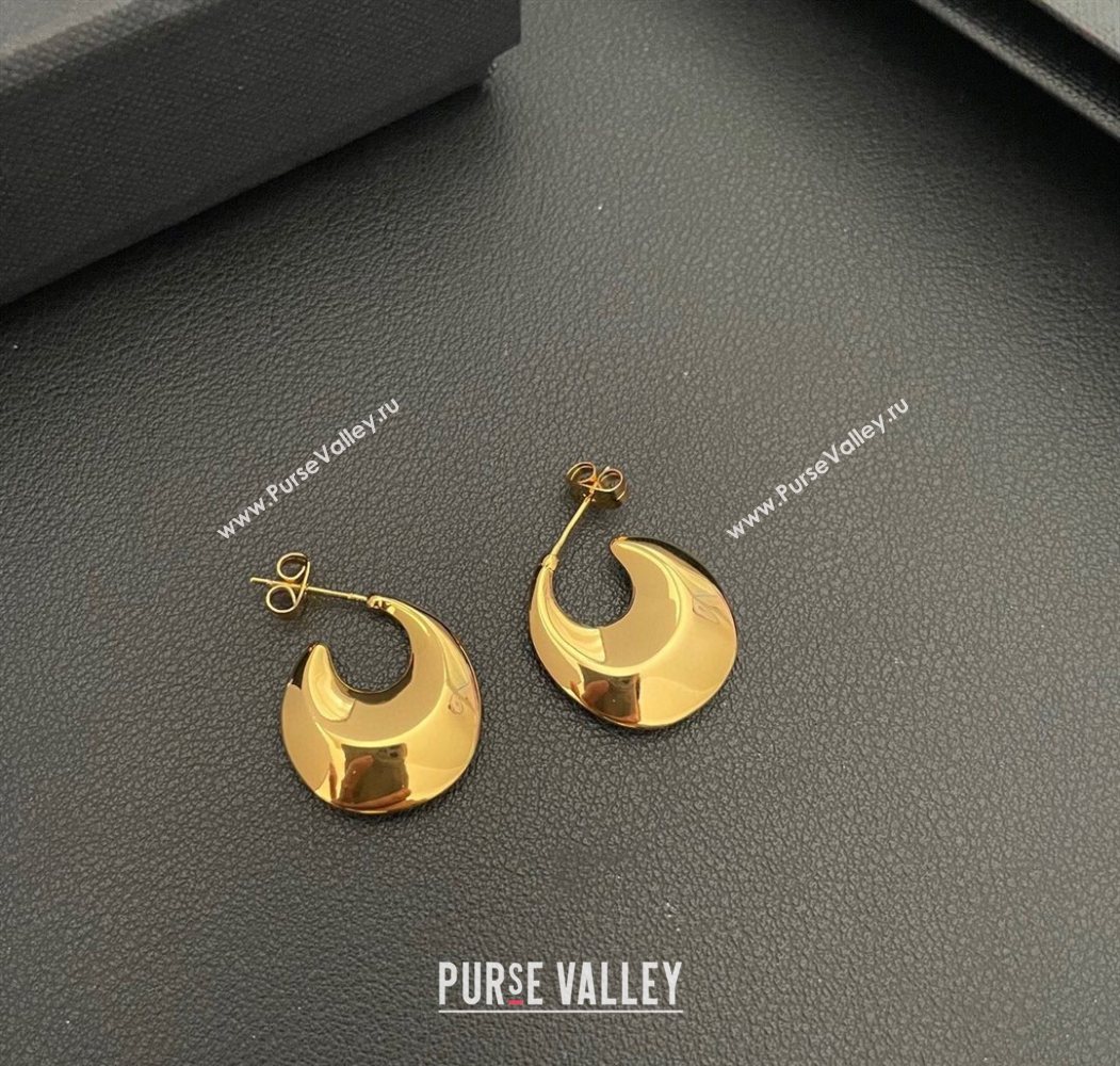 Saint Laurent Gold-Tone Earrings 2025 0618 (YF-250618070)