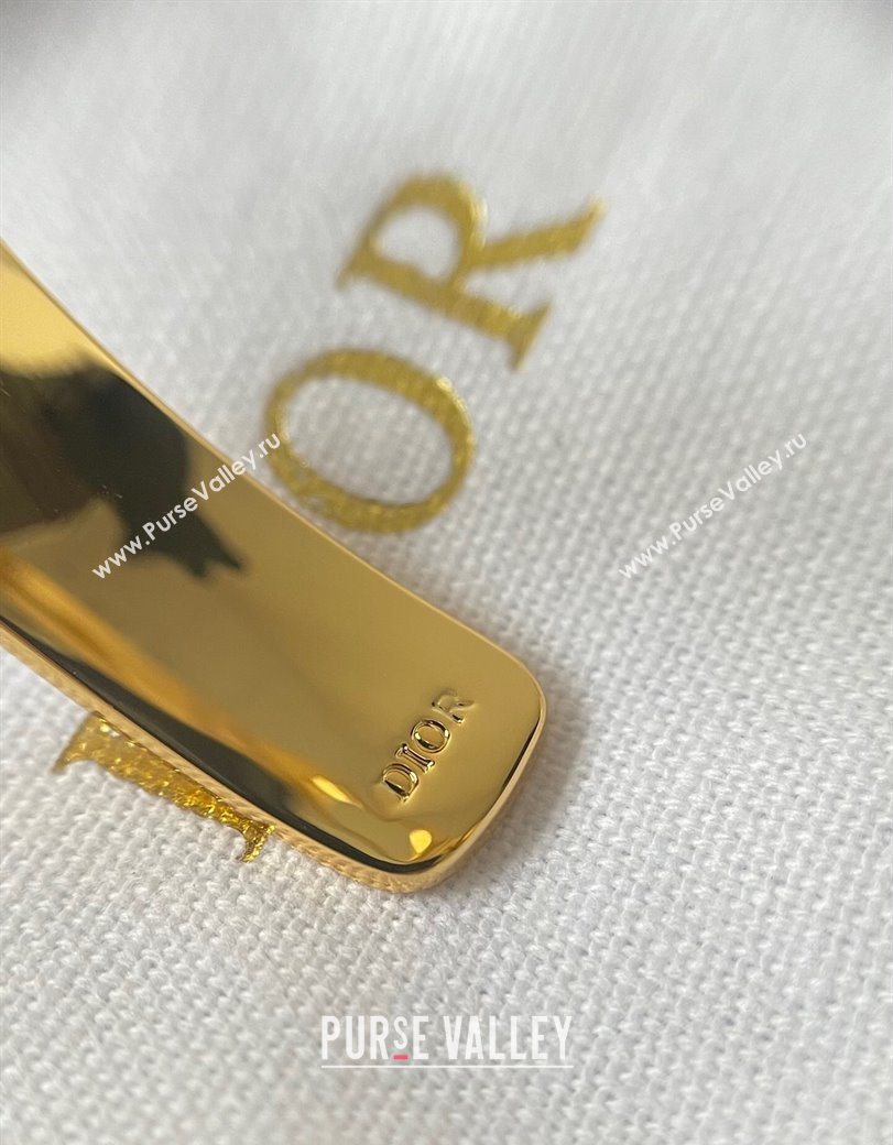 Dior 30 Montaigne CD Open Bracelet White 2025 (YF-250618103)