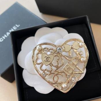 Chanel Heart Brooch 2025 0618 (YF-250618112)