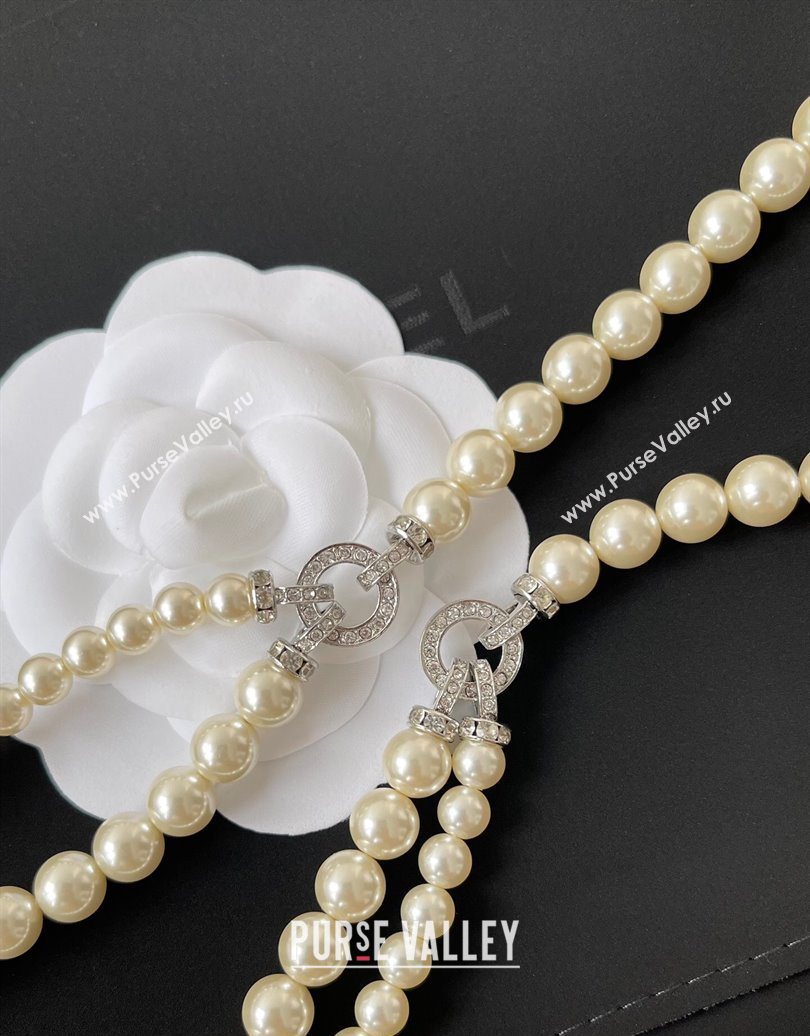 Chanel Pearls Chain Belt with Strass CC 2025 0618 (YF-250618066)