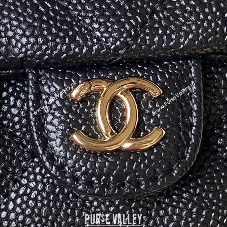 Chanel Grained Calfskin Small Backpack Bag AS3787 Black 2025 (yezi-250111075)