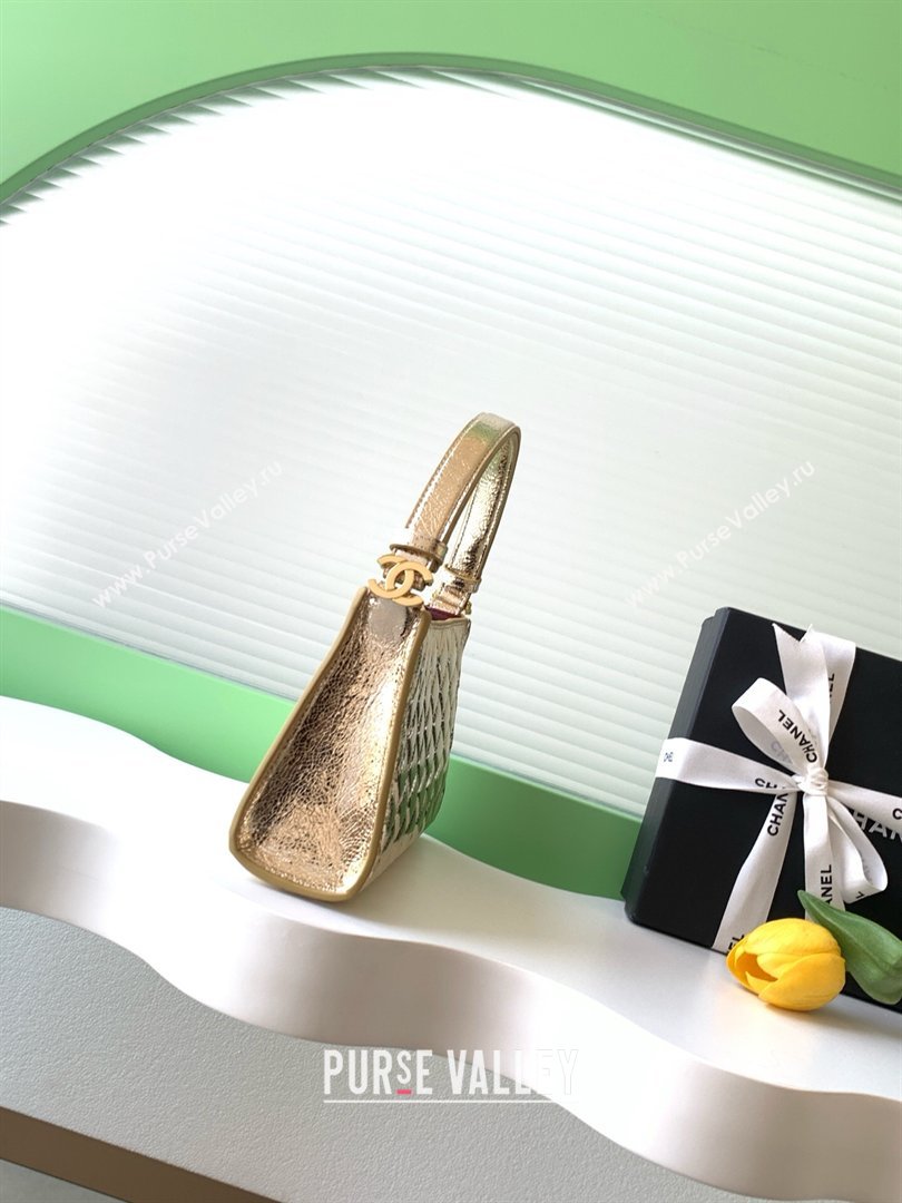 Chanel Lambskin Leather Hobo Bag Gold 2026 AS6045 (yezi-260204022)