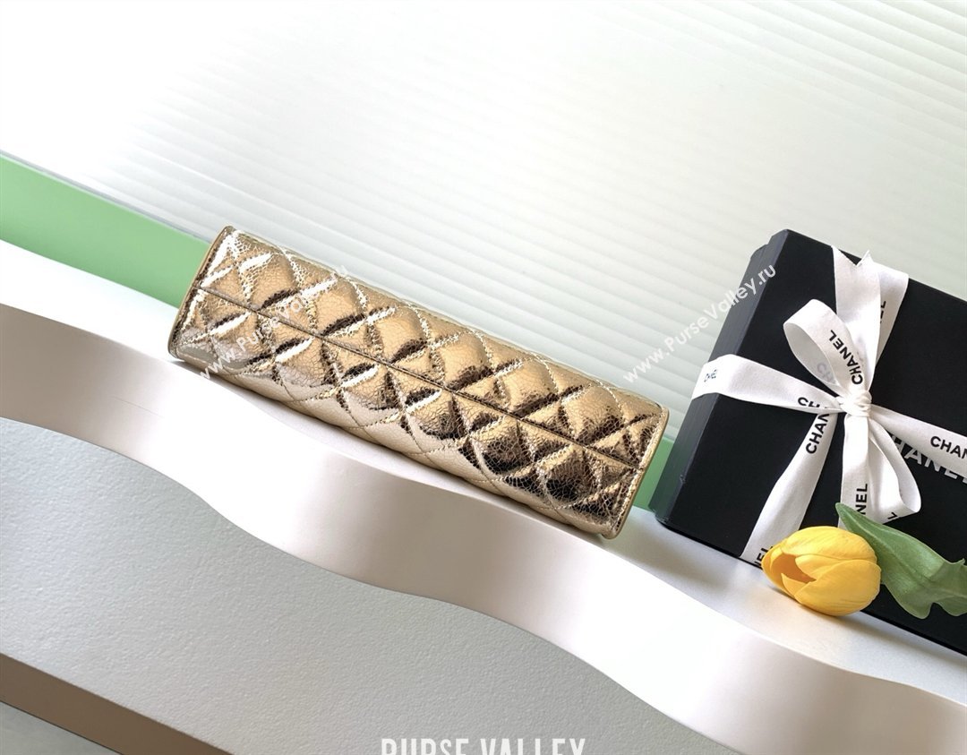 Chanel Lambskin Leather Hobo Bag Gold 2026 AS6045 (yezi-260204022)