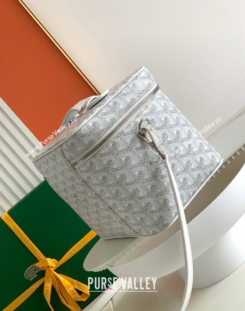 Goyard Muse Vanity Case White 2024 8037 (ZHANG-240221013)