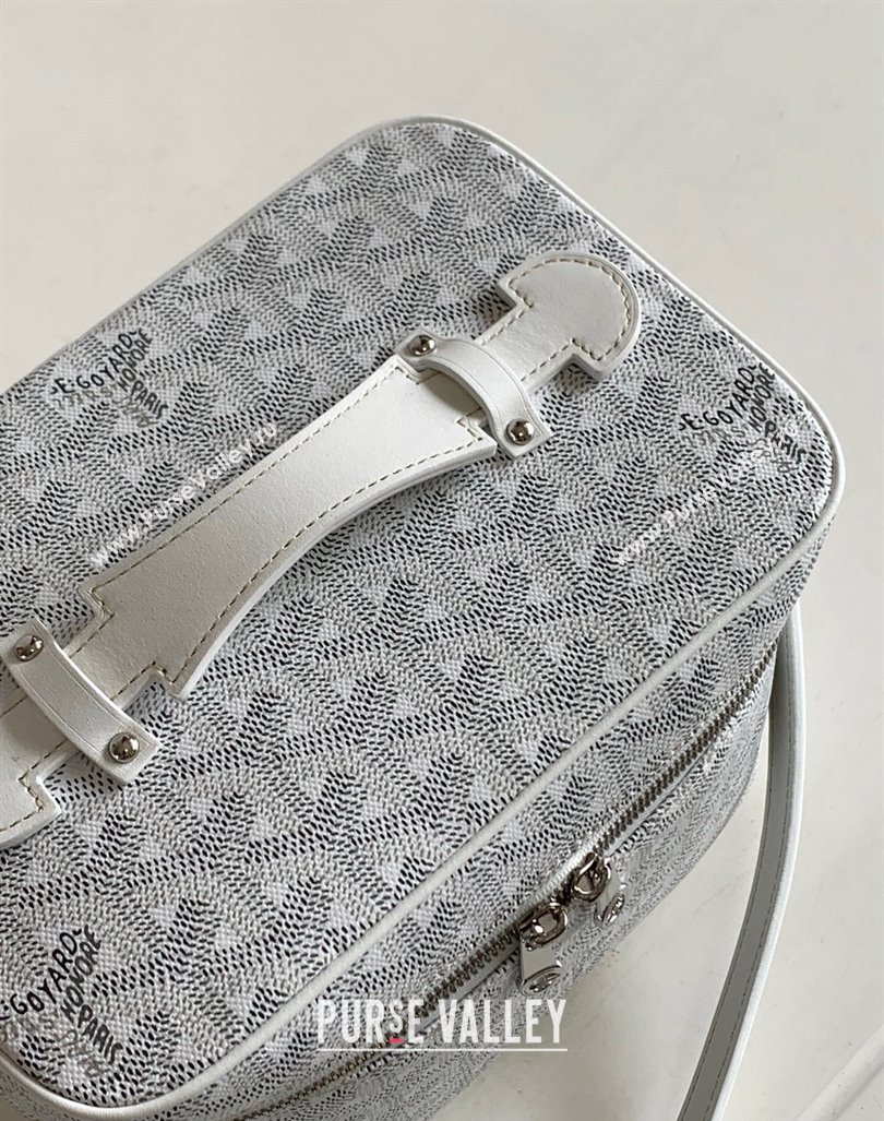 Goyard Muse Vanity Case White 2024 8037 (ZHANG-240221013)