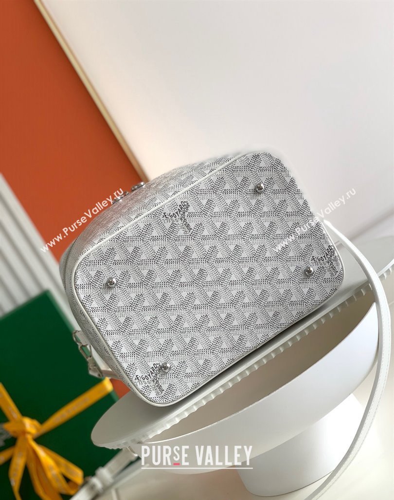 Goyard Muse Vanity Case White 2024 8037 (ZHANG-240221013)