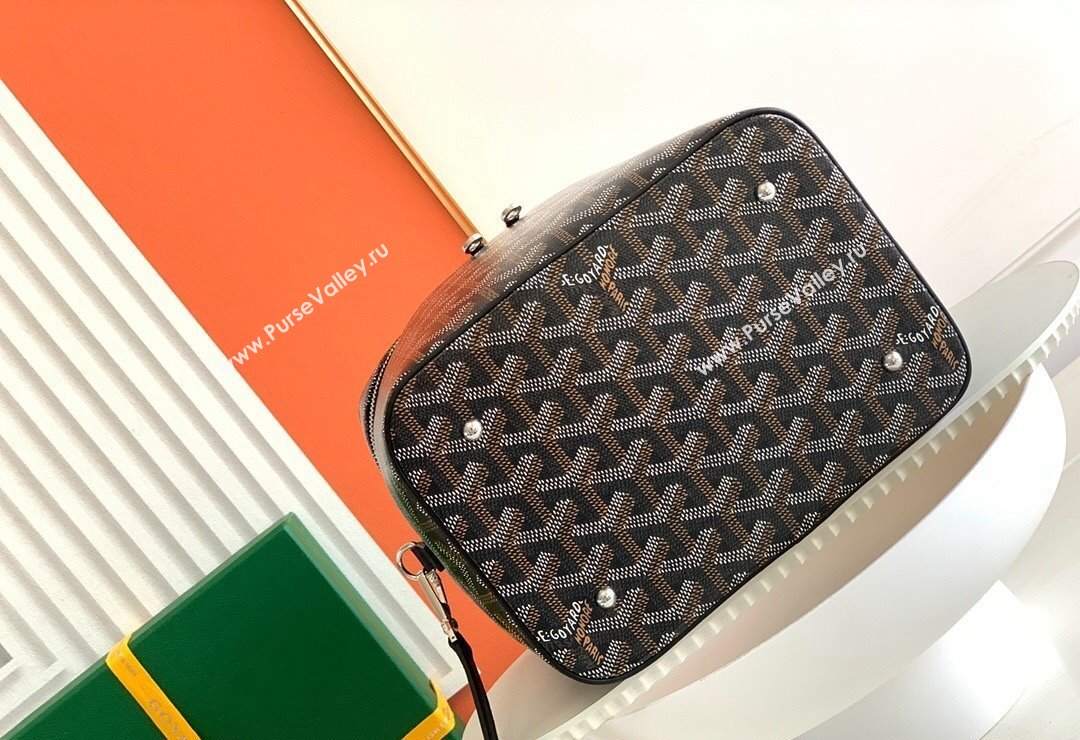 Goyard Muse Vanity Case Black 2024 8037 (ZHANG-240221015)