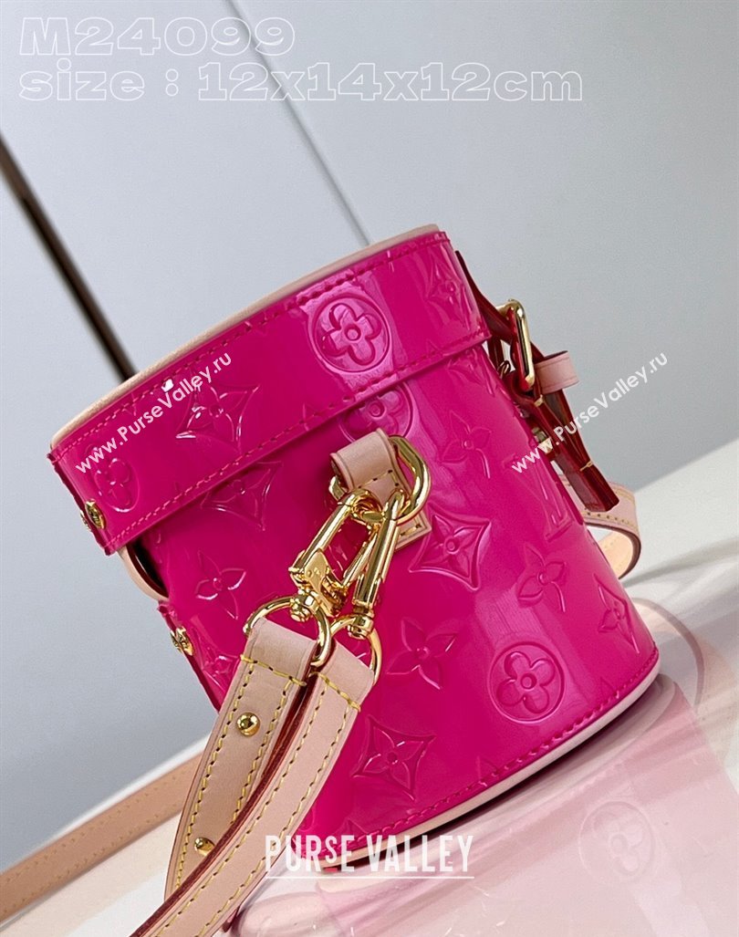 Louis Vuitton Astor Mini Bag in Monogram Vernis Leather M24102 Neon Pink 2024 New LV Remix (KI-240221061)