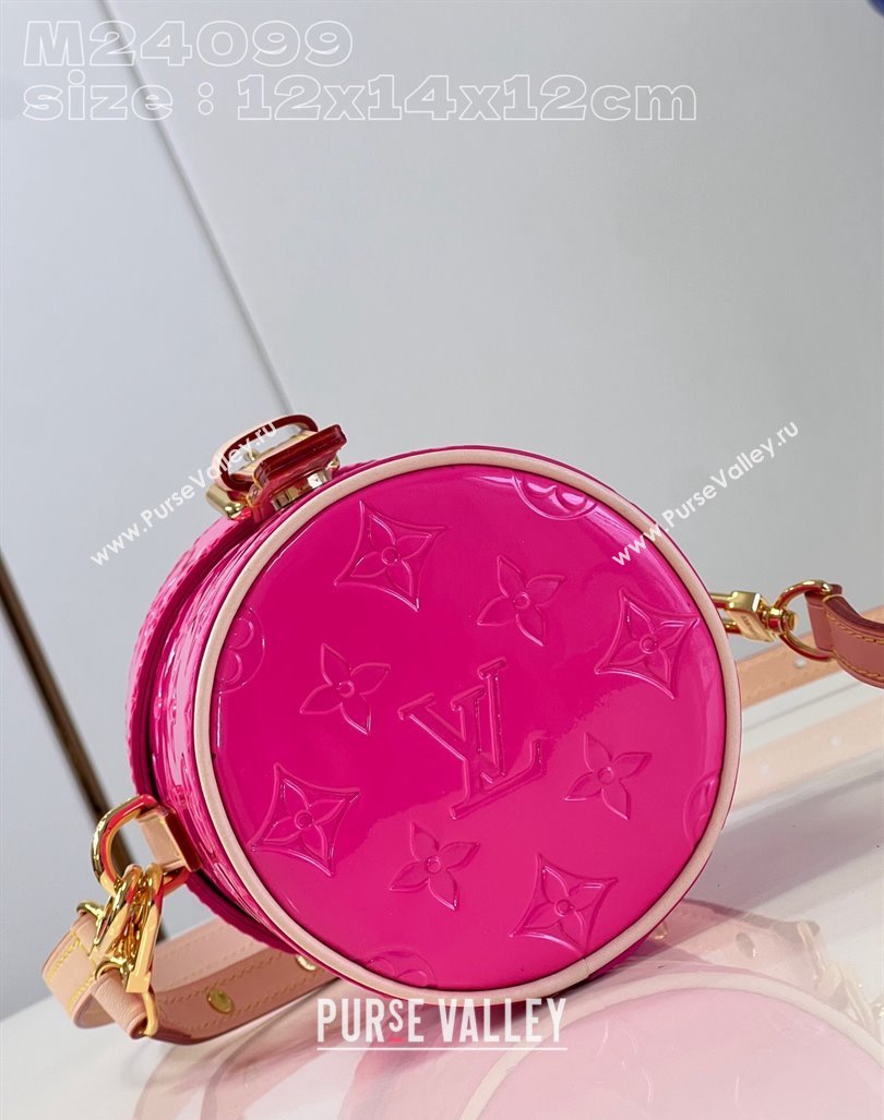 Louis Vuitton Astor Mini Bag in Monogram Vernis Leather M24102 Neon Pink 2024 New LV Remix (KI-240221061)