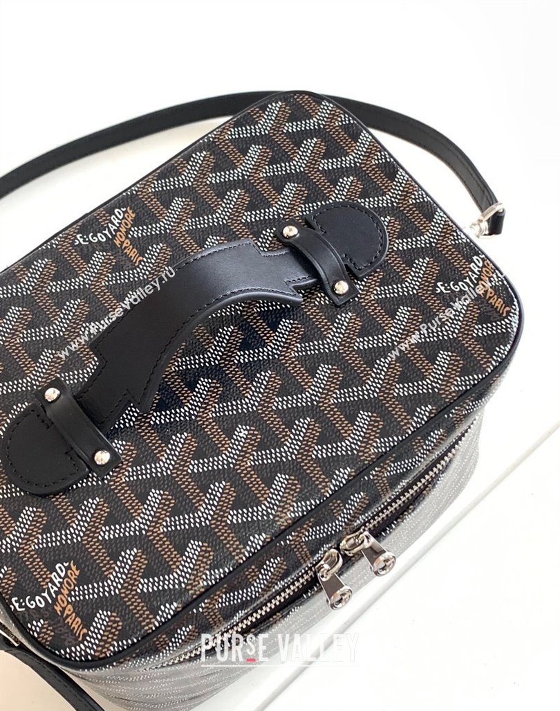 Goyard Muse Vanity Case Black 2024 8037 (ZHANG-240221015)