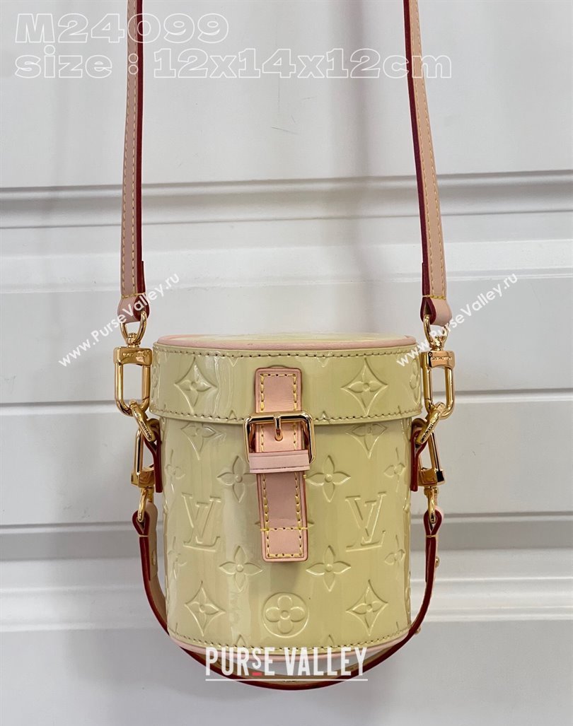 Louis Vuitton Astor Mini Bag in Monogram Vernis Leather M24099 Chic Pink/Yellow 2024 New LV Remix (KI-240221063)